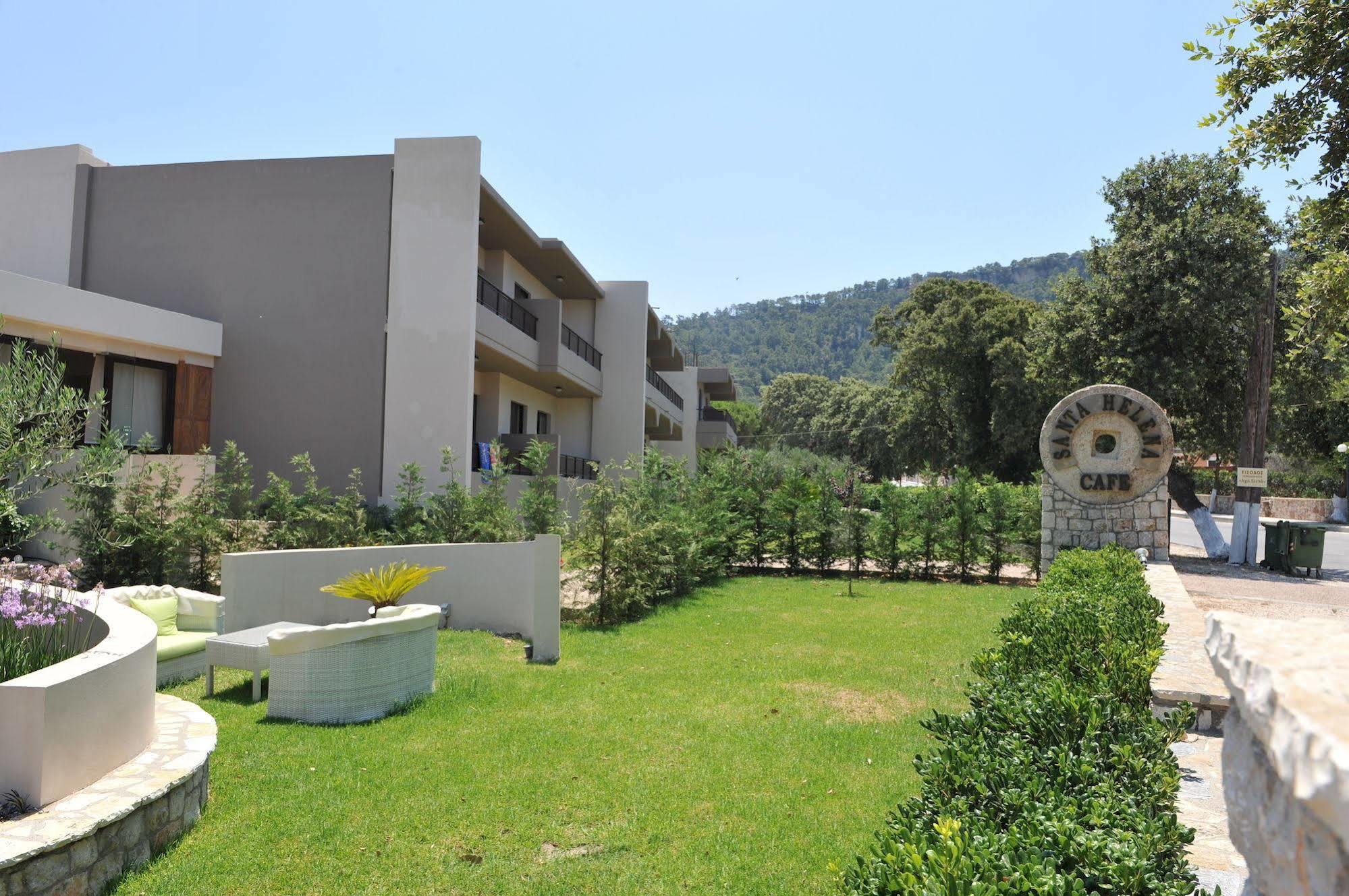 Santa Helena Hotel Ialysos  Exteriör bild